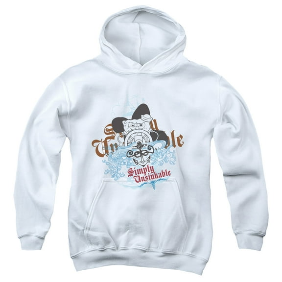 Spongebob Simply Unsinkable Unisex Youth Pull-Over Hoodie