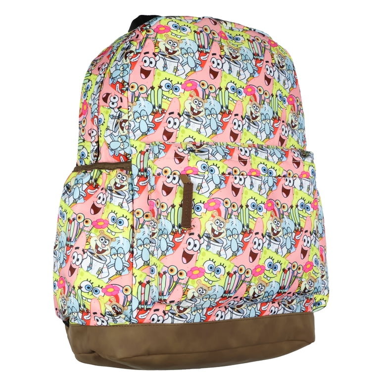 Spongebob SquarePants Backpack Patrick Squidward Character 