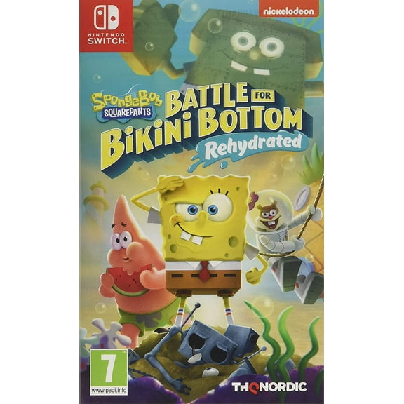Spongebob SquarePants: Battle for Bikini Bottom - Rehydrated, THQ Nordic, Nintendo Switch
