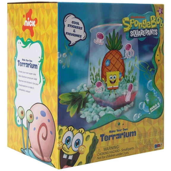 Spongebob SquarePants Make your Own Terrarium Set