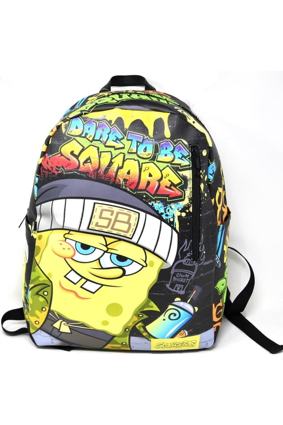 16.5" PU School Backpack with Side Pockets