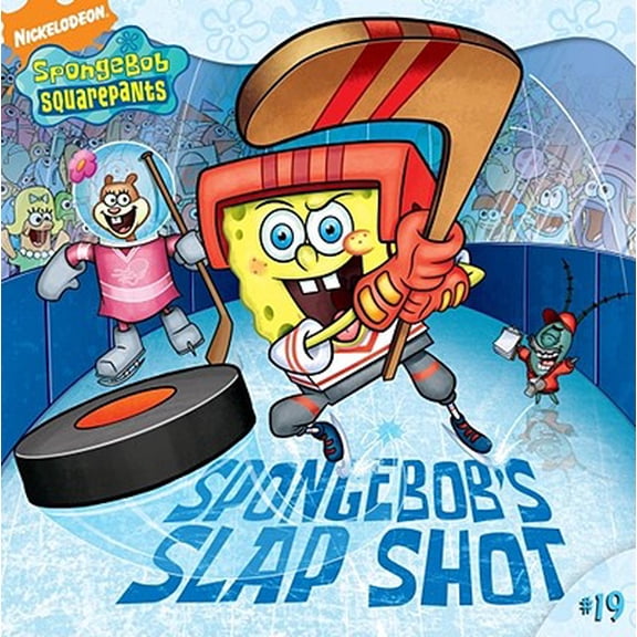 Pre-Owned Spongebob Squarepants (8x8): Spongebob's Slap Shot (Series #19) (Paperback)