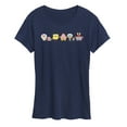 thumbnail image 1 of Spongebob Squarepants - Adorabob Lineup Full Color - Women's Short Sleeve Graphic T-Shirt, 1 of 6
