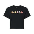 thumbnail image 1 of Spongebob Squarepants - Adorabob Lineup - Juniors Cropped Graphic T-Shirt, 1 of 6