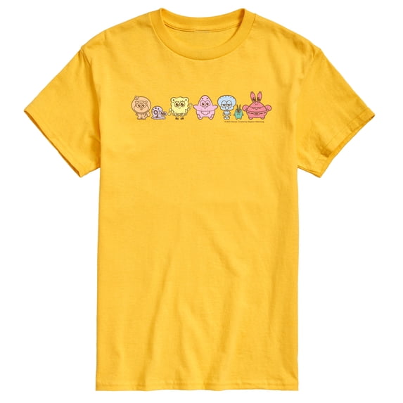 Spongebob Squarepants - Adorabob Lineup - Men's Short Sleeve Graphic T-Shirt