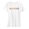 thumbnail image 1 of Spongebob Squarepants - Adorabob Lineup - Women's Short Sleeve Graphic T-Shirt, 1 of 6