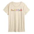 thumbnail image 1 of Spongebob Squarepants - Adorabob Lineup - Women's Short Sleeve Graphic T-Shirt, 1 of 6