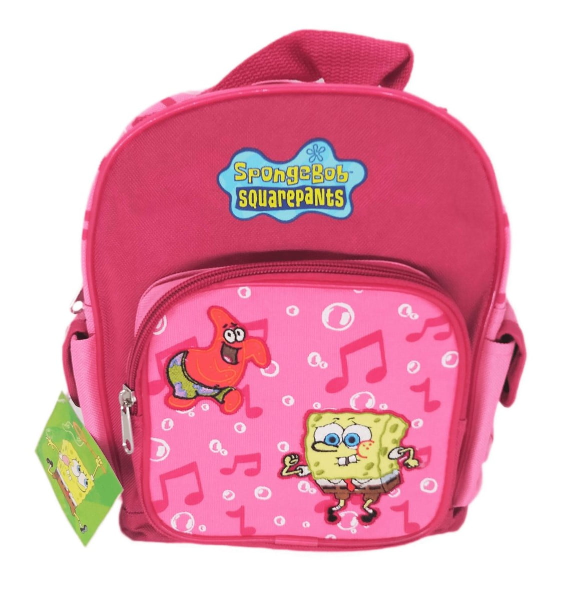 Spongebob Squarepants Backpack 10 inch Mini Pink Walmart