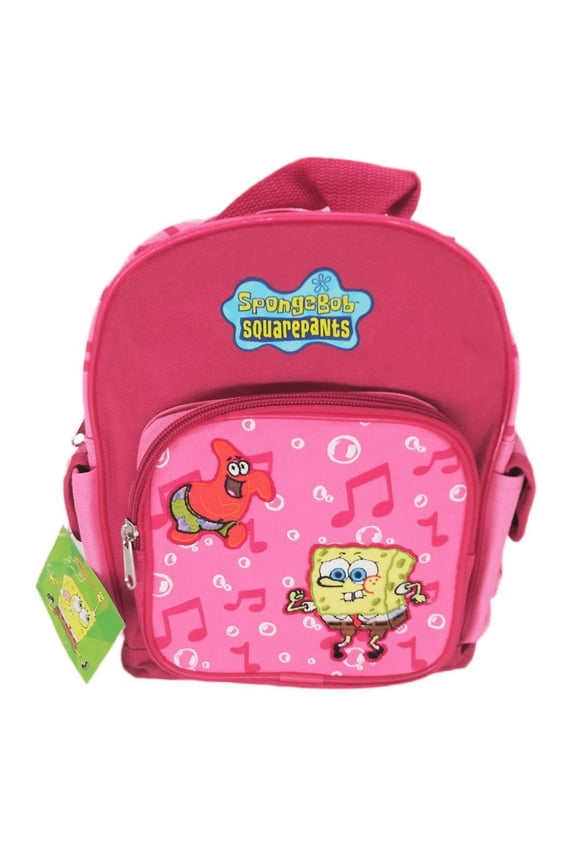 Spongebob Squarepants Backpack 10 inch Mini Pink