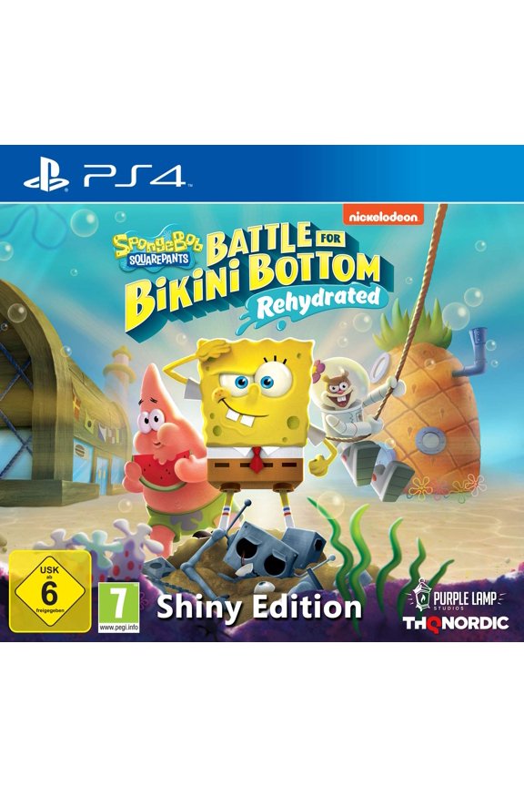 Spongebob Squarepants: Battle For Bikini Bottom - Rehydrated - Shiny Edition (Ps4)