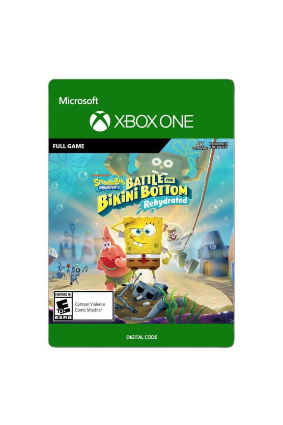 SpongeBob SquarePants: Battle for Bikini Bottom - Rehydrated, THQ Nordic, Xbox [Digital Download]