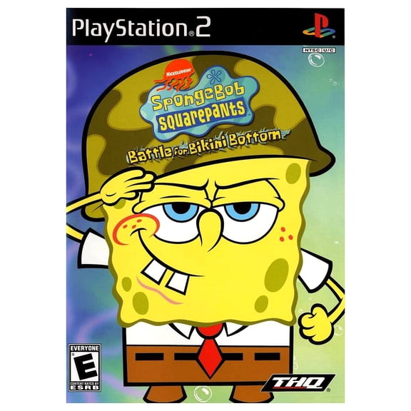 Restored Spongebob: Battle for Bikini Bottom | PlayStation 2