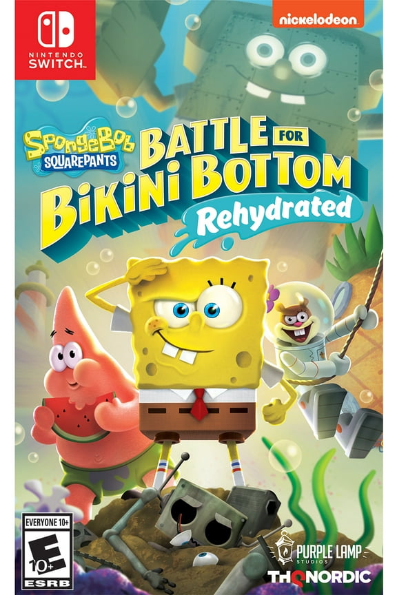 Spongebob Squarepants: Battle for Bikini Bottom Rehydrated, Nintendo Switch