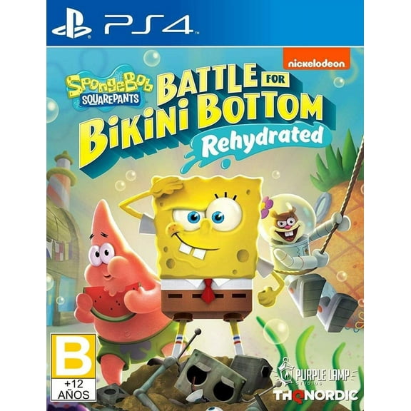 Spongebob Squarepants: Battle for Bikini Bottom - Rehydrated - PlayStation 4