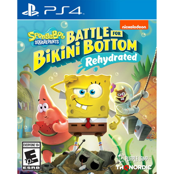 Spongebob Squarepants: Battle for Bikini Bottom Rehydrated, PlayStation 4