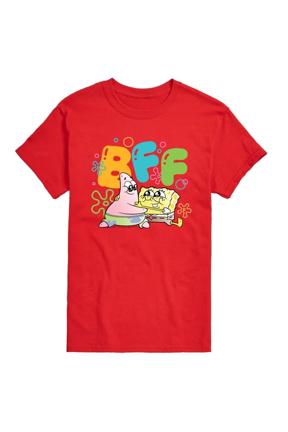 - Bff Patrick - Men's Short Sleeve Graphic T-Shirt