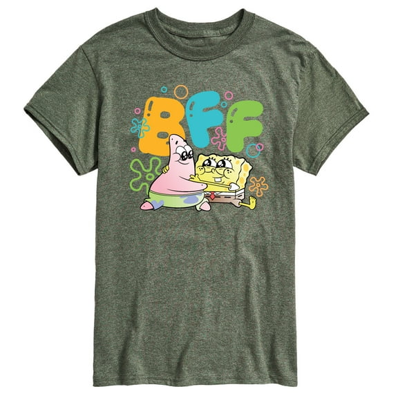 Spongebob Squarepants - Bff Patrick - Men's Short Sleeve Graphic T-Shirt