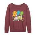 thumbnail image 1 of Spongebob Squarepants - Bff Patrick - Women's French Terry Long Sleeve Shirt, 1 of 6