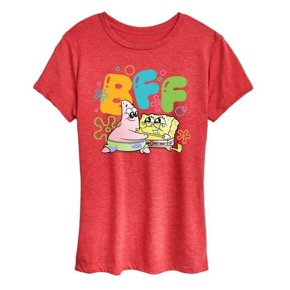 Spongebob Squarepants - Bff Patrick - Women's Short Sleeve Graphic T-Shirt