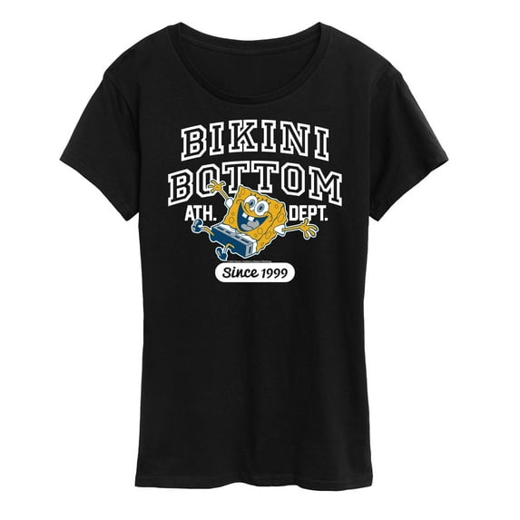 Spongebob Squarepants - Bikini Bottom Ath Dept - Women's Short Sleeve Graphic T-Shirt