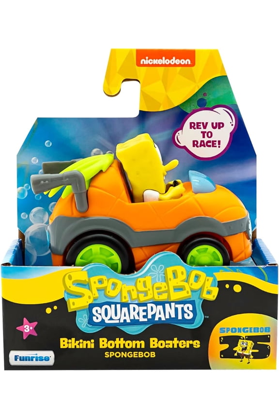 Spongebob Squarepants Bikini Bottom Boaters Spongebob Vehicle