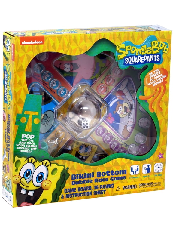 Spongebob Squarepants Bikini Bottom Bubble Race Game