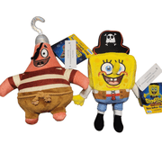 Spongebob Squarepants Bikini Bottom Glow Pals 2 Pack Plush Set Patrick and SpongeBob