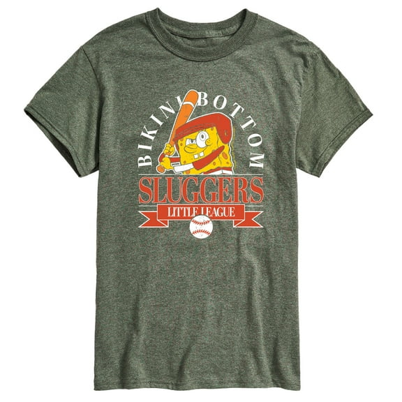 Spongebob Squarepants - Bikini Bottom Sluggers - Men's Short Sleeve Graphic T-Shirt