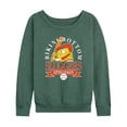 thumbnail image 1 of Spongebob Squarepants - Bikini Bottom Sluggers Women's Lightweight French Terry Wide Neck Long Sleeve Graphic Shirt, 1 of 6