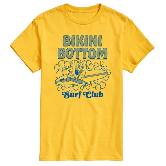 Spongebob Squarepants - Bikini Bottom Surf - Men's Short Sleeve Graphic T-Shirt