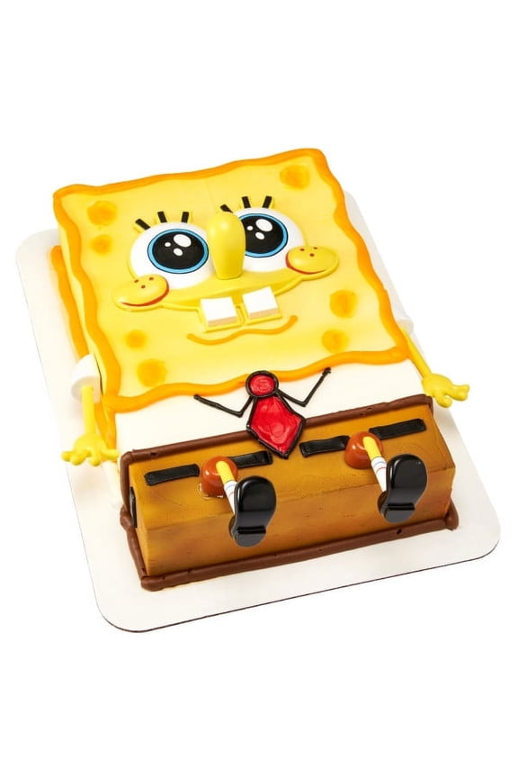 Spongebob Squarepants Birthday Cake Topper, by DecoPac