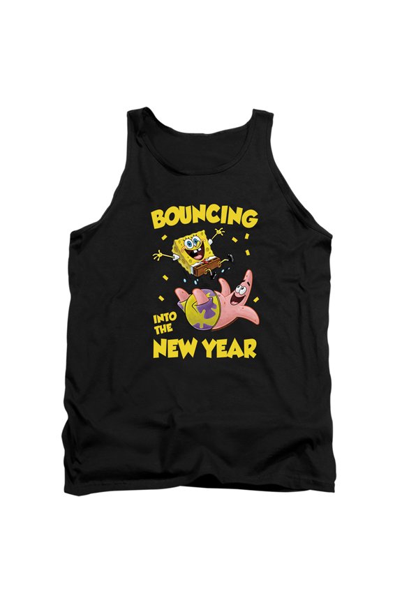 Bouncing Into the New Year Unisex Adult Tank Top