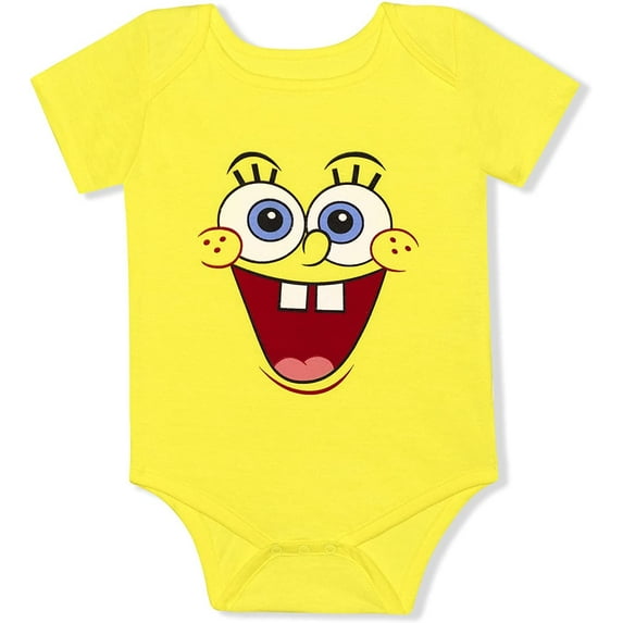 Spongebob Squarepants Boys Single Character Onesie, Infant