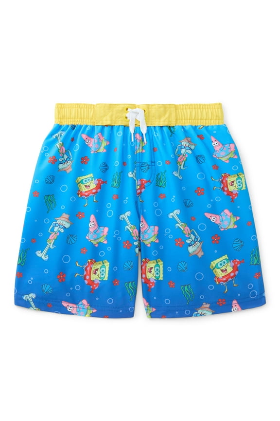 Boys Swim Trunks, Sizes 4-12