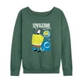 thumbnail image 1 of Spongebob Squarepants - Bubbles - Women's French Terry Long Sleeve Shirt, 1 of 6