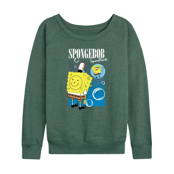 Spongebob Squarepants - Bubbles - Women's French Terry Long Sleeve Shirt