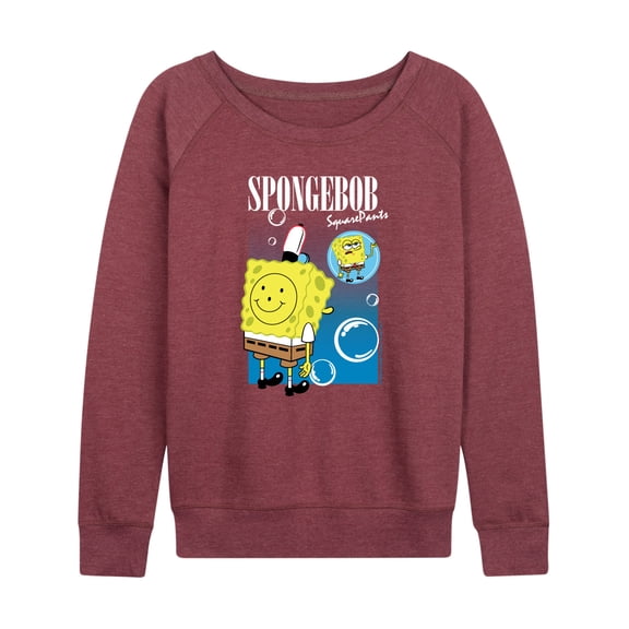 Spongebob Squarepants - Bubbles - Women's French Terry Long Sleeve Shirt