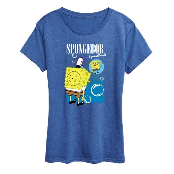 Spongebob Squarepants - Bubbles - Women's Short Sleeve Graphic T-Shirt