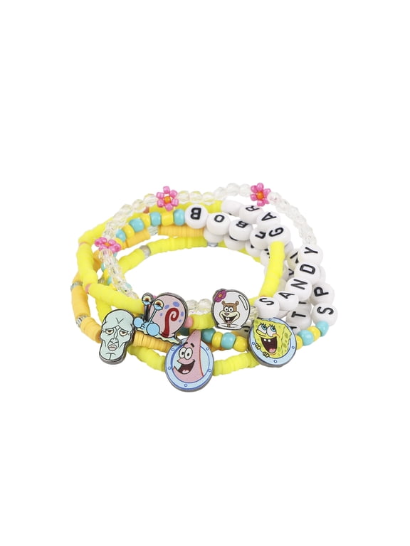Spongebob Squarepants Character Friendship Bracelets (Set of 5)