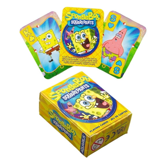 Spongebob Squarepants Chiisai Micro Playing Cards