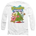 thumbnail image 1 of Spongebob Squarepants Christmas Tree Unisex Adult Long-Sleeve T Shirt, 1 of 2