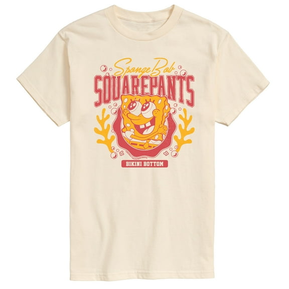 Spongebob Squarepants - Collegiate  - Men's Short Sleeve Graphic T-Shirt