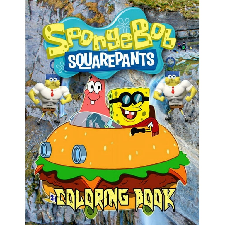 Spongebob Squarepants Coloring Book: Great Coloring Book For Kids Relaxing  And Relieving Stress. Providing Lots Of Designs Of Spongebob (Paperback)