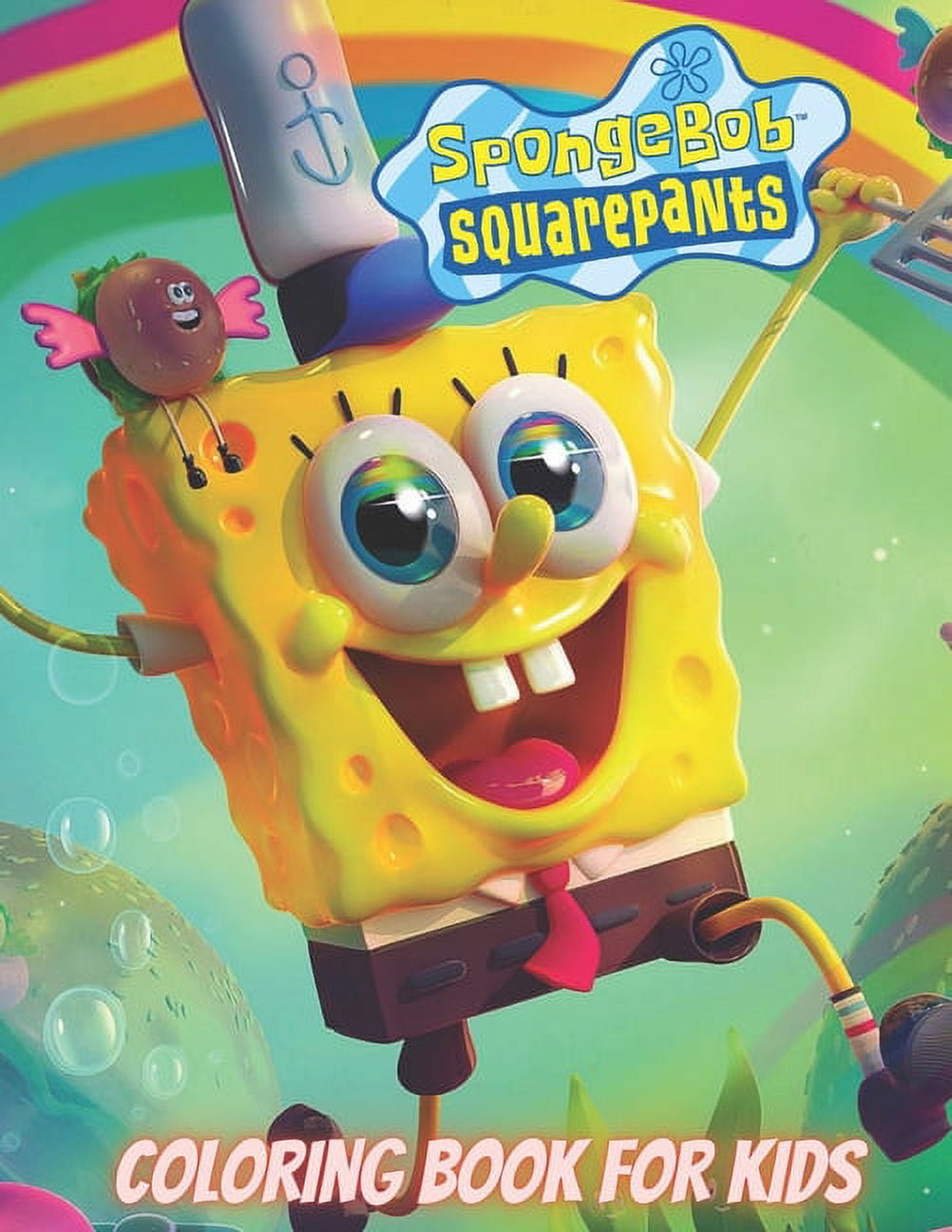 Spongebob Squarepants Coloring Book for kids : Great Gifts For Spongebob  Squarepants Fans & Adults & Kids Ages 3-7, 4-8, 8-10, 8-12. High Quality