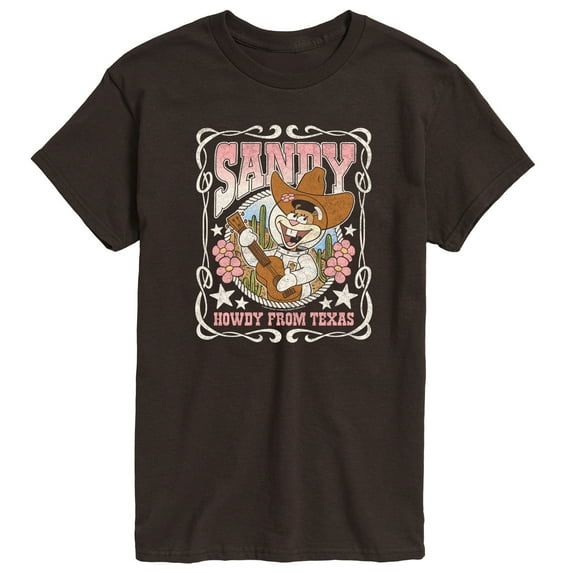 Spongebob Squarepants - Country Sandy - Men's Short Sleeve Graphic T-Shirt