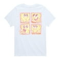 thumbnail image 1 of Spongebob Squarepants - Cute Face Grid - Toddler And Youth Short Sleeve Graphic T-Shirt, 1 of 6