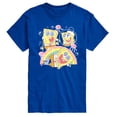 thumbnail image 1 of Spongebob Squarepants - Cute Face Rainbow - Men's Short Sleeve Graphic T-Shirt, 1 of 6