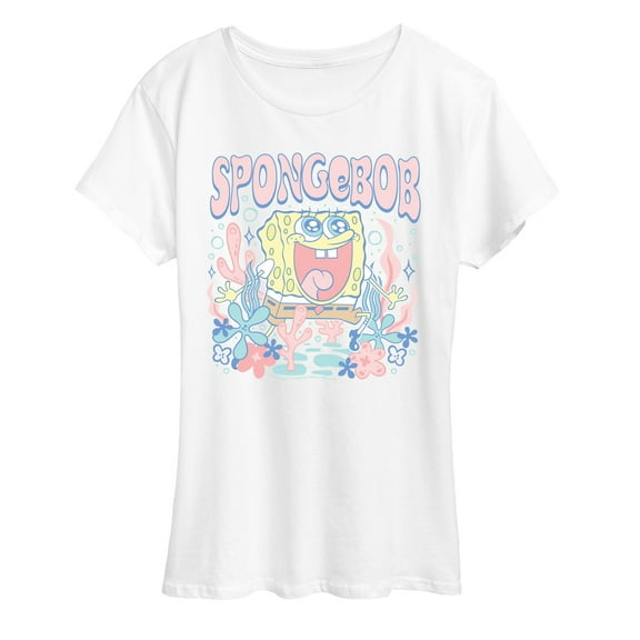 Spongebob Squarepants - Cute Pastel - Women's Short Sleeve Graphic T-Shirt