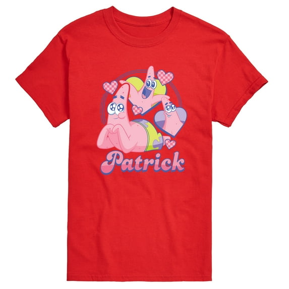 Spongebob Squarepants - Cute Patrick - Men's Short Sleeve Graphic T-Shirt