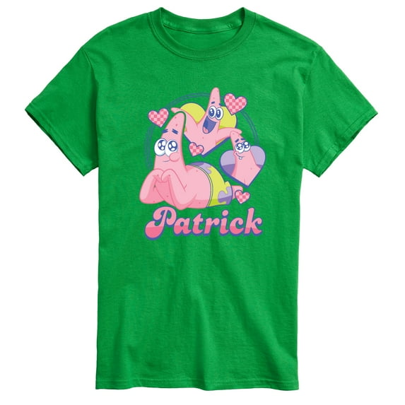 Spongebob Squarepants - Cute Patrick - Men's Short Sleeve Graphic T-Shirt